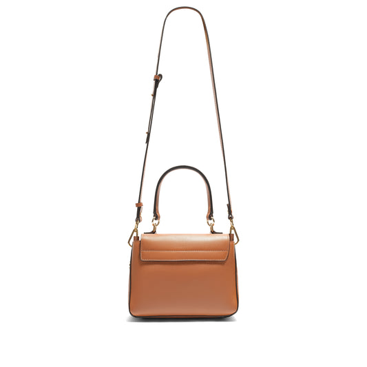 Faye Mini Day Bag in Brown