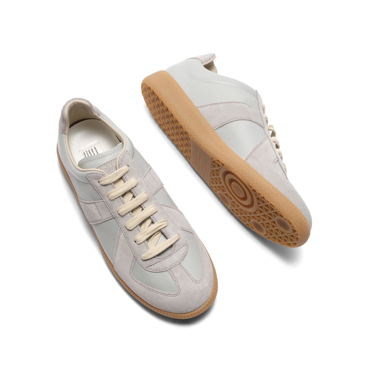 Replica Leather Sneaker in Anisette