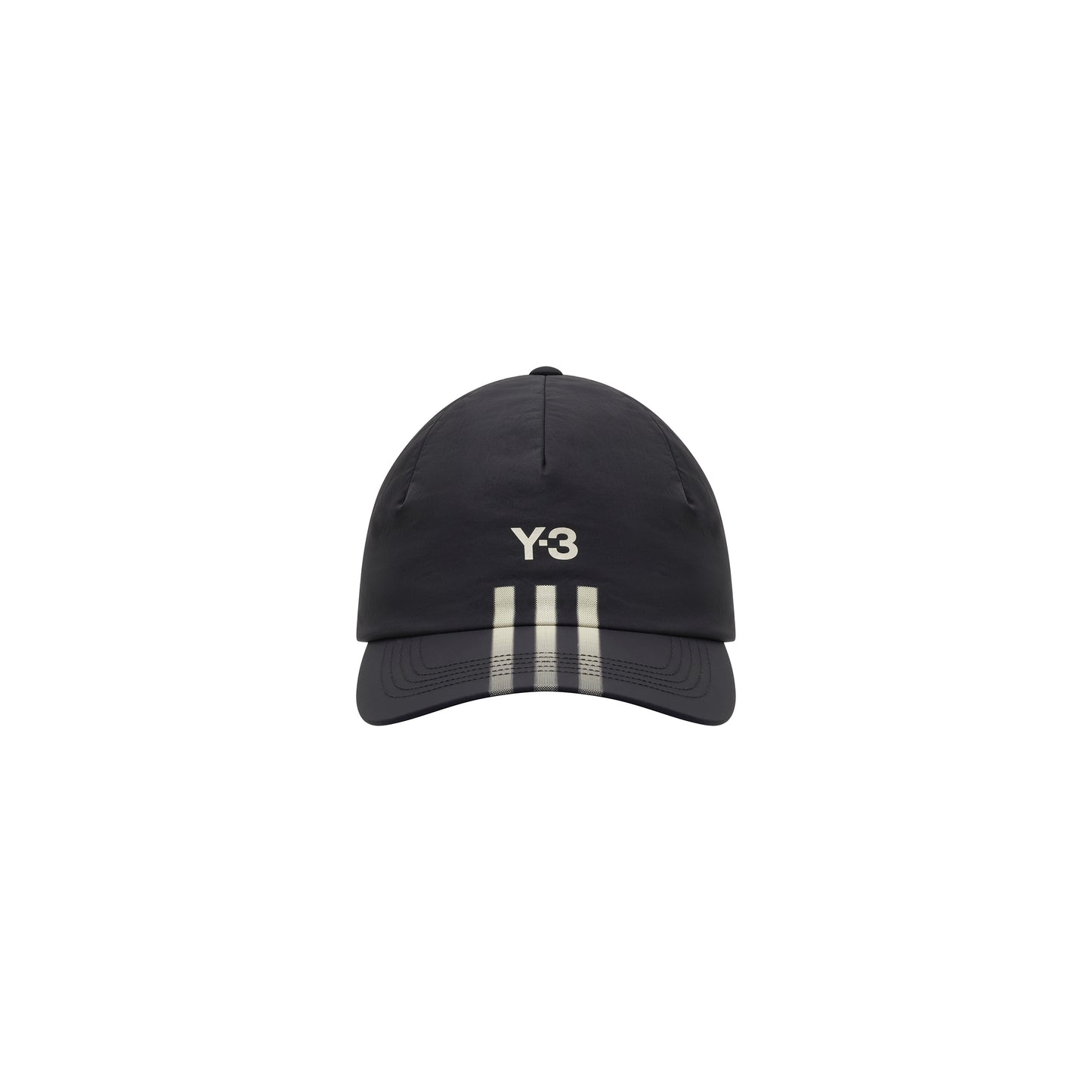 Y-3 Stripe Cap in Black