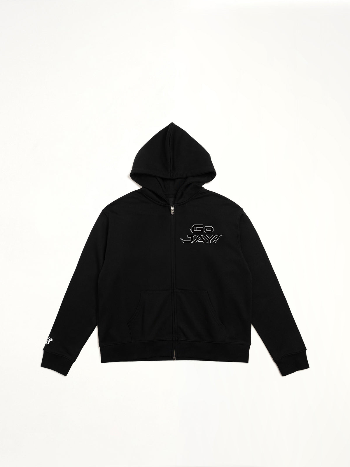 J Carnival II World Tour Washed Zip Hoodie in Black