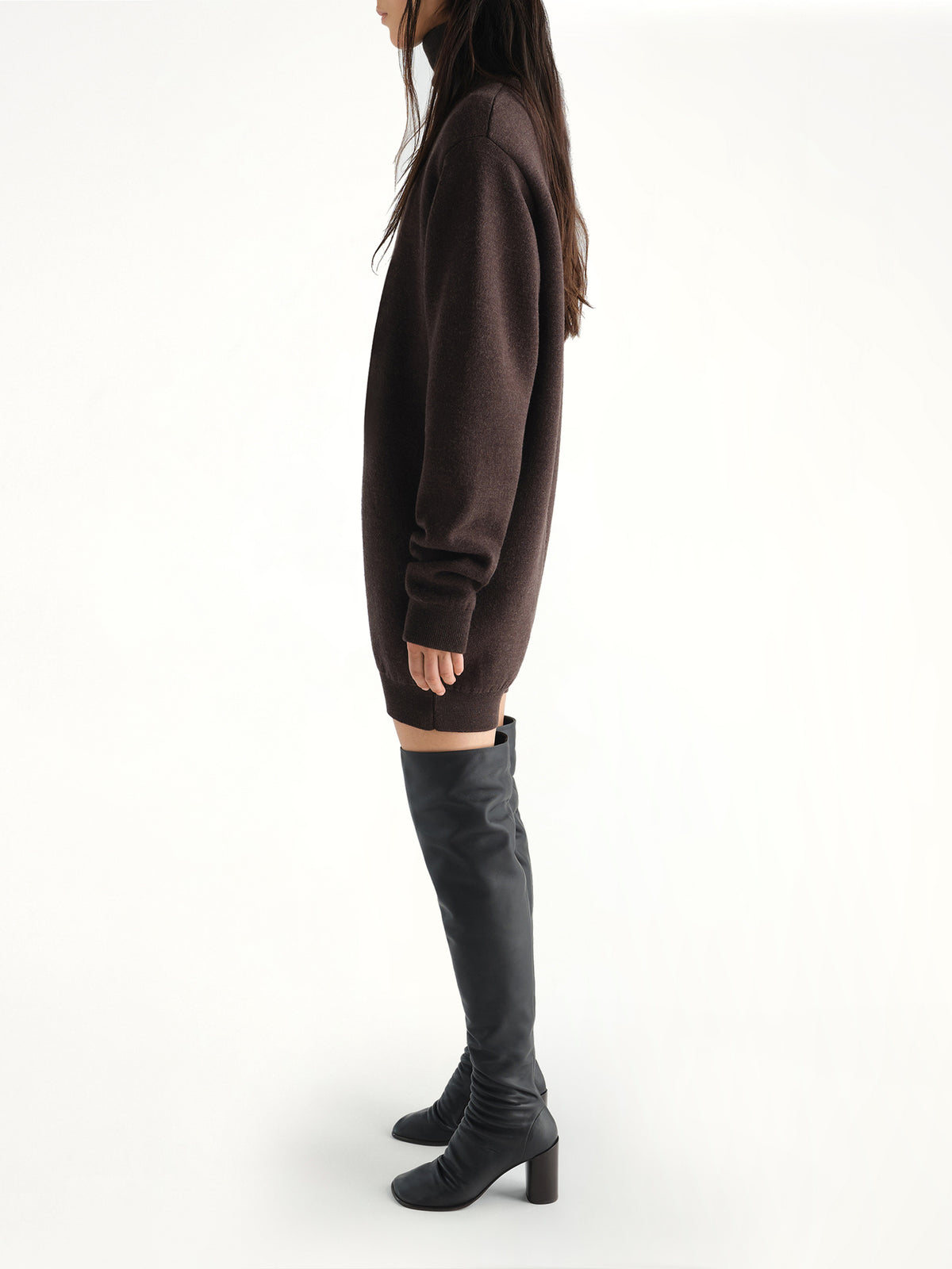 Relaxed Overall in Ganache
