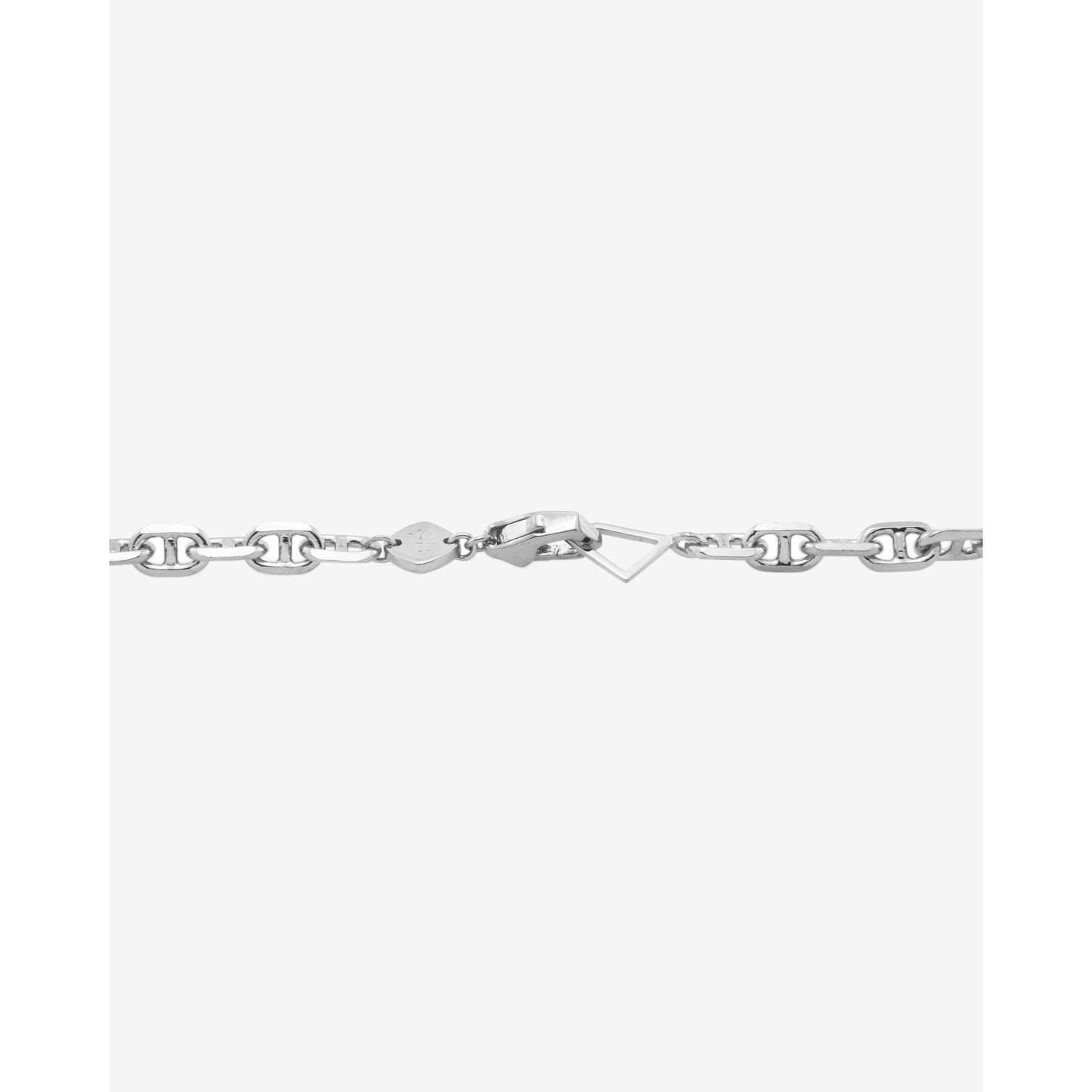 45cm Chunky Anchor Chain Necklace in Silver
