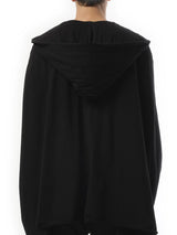 Rick Owens Hooded Kaftan in Black