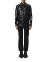 Rick Owens Denim Outershirt in Black