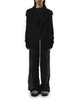 Rick Owens Cashmere Knit Cardigan in Black