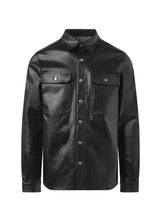 Rick Owens Denim Outershirt in Black