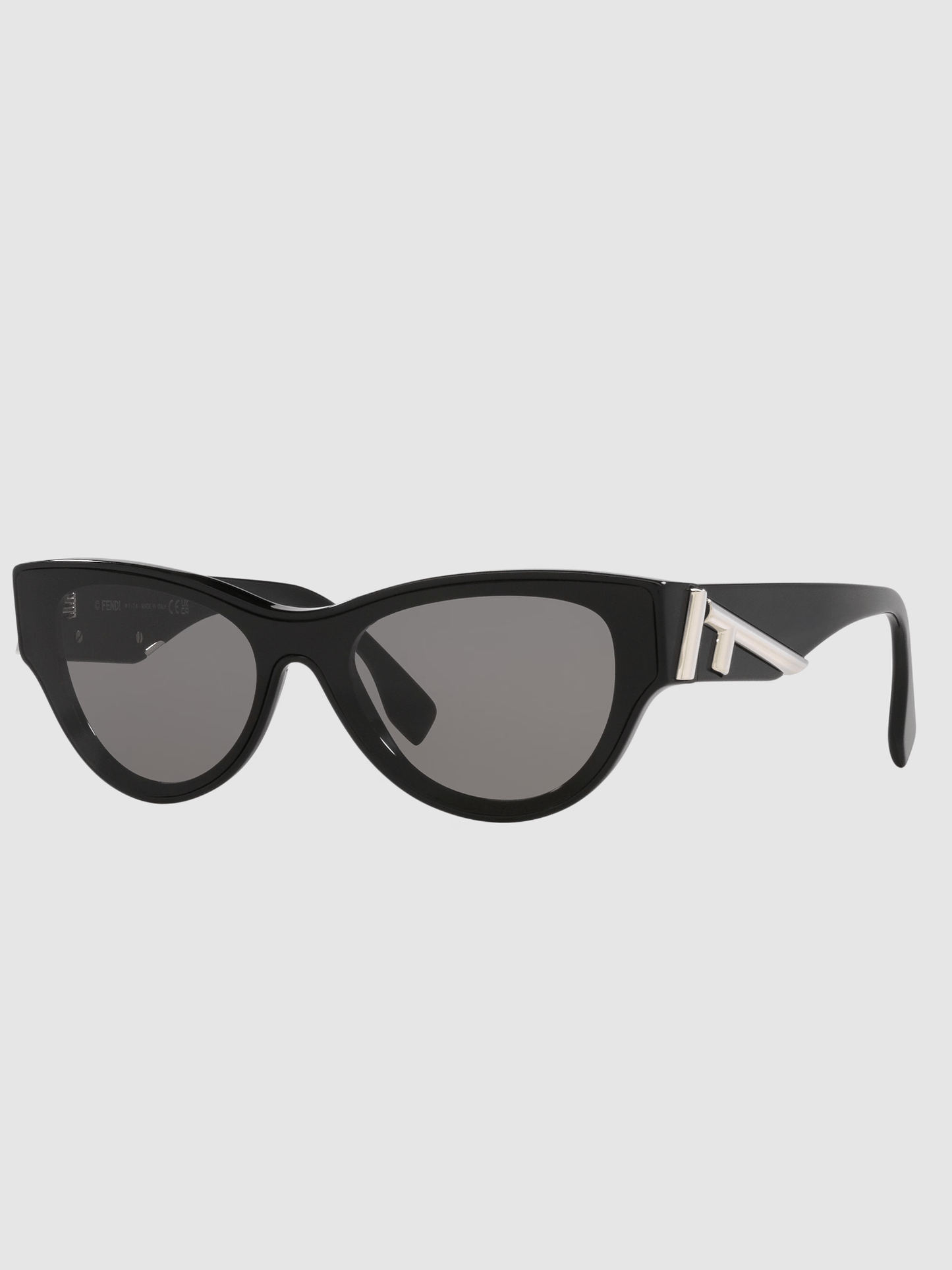 Fendi FE40135I 0053E Acetate Sunglasses in Black