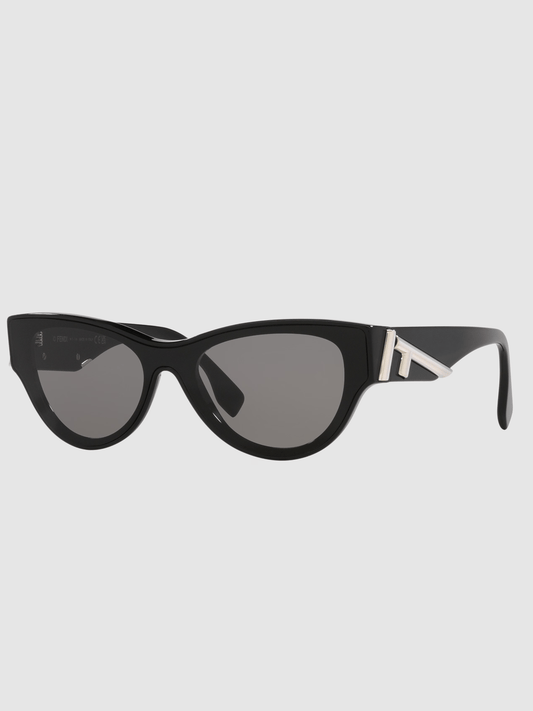Fendi FE40135I 0053E Acetate Sunglasses in Black