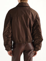 Puffer Blouson in Praline