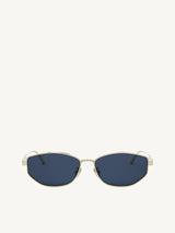 Dior DIORCANNAGE B1U B0B057 Sunglasses in Gold/Blue