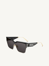 DiorClub M4U 45A000 Mask Sunglasses in Black