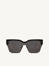 DiorClub M4U 45A000 Mask Sunglasses in Black