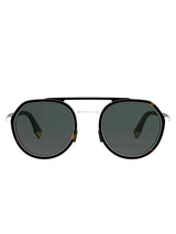 FE40040U Round Sunglasses in Havana