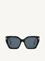 FE40070F Sunglasses with Smoke Lens in Coloured Havana