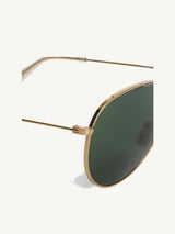 Metal Frame 02 Sun in Gold/Green