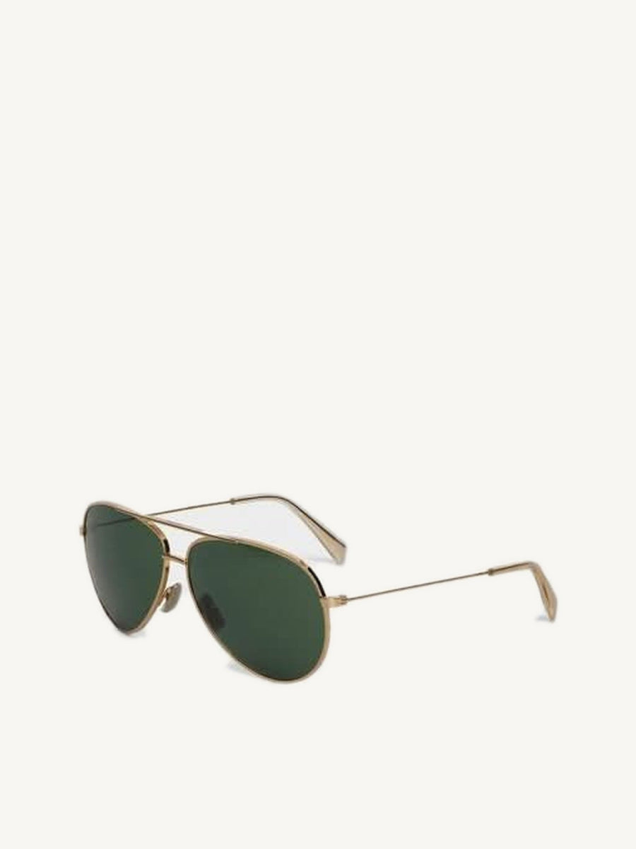 Metal Frame 02 Sun in Gold/Green