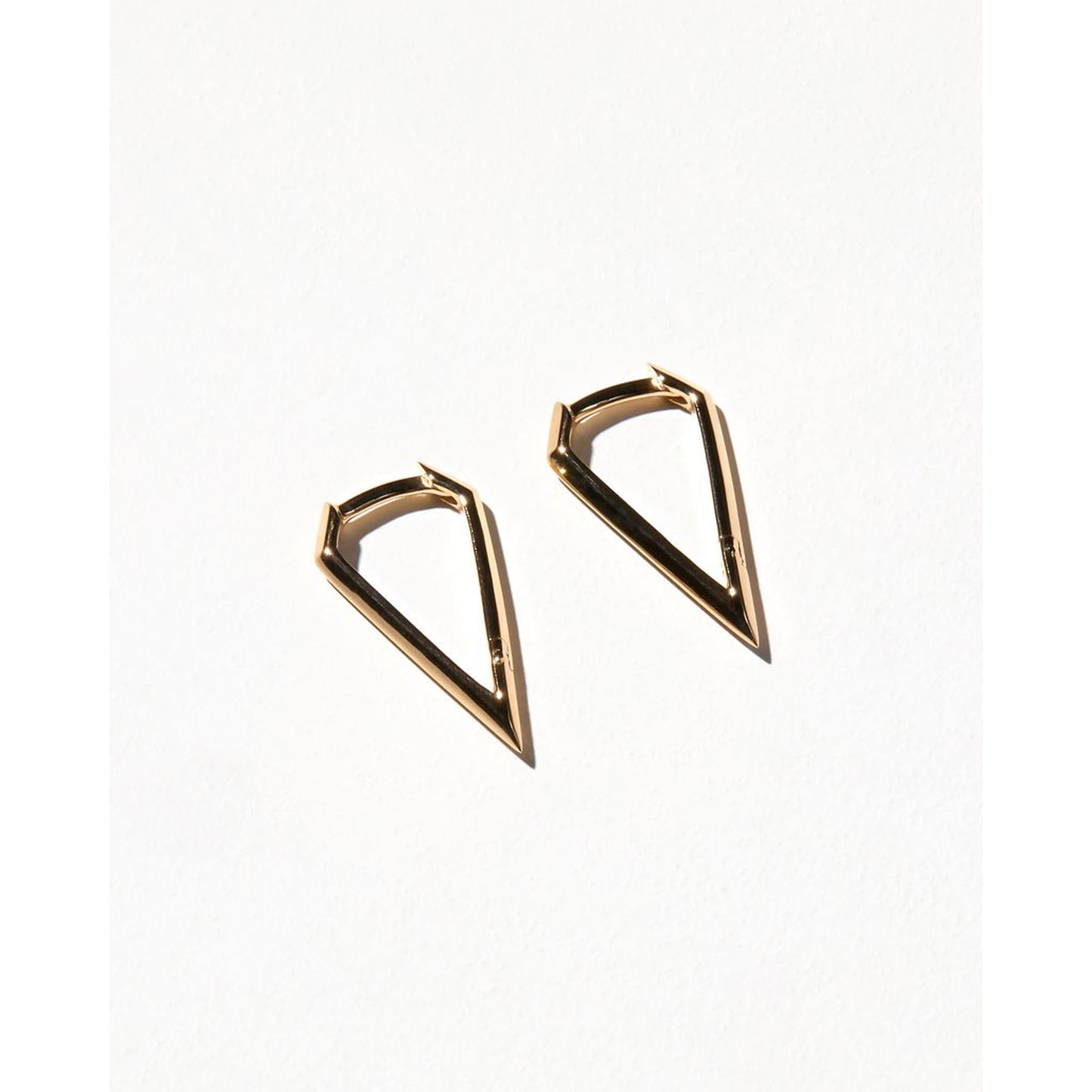 Spear Earrings in Gold