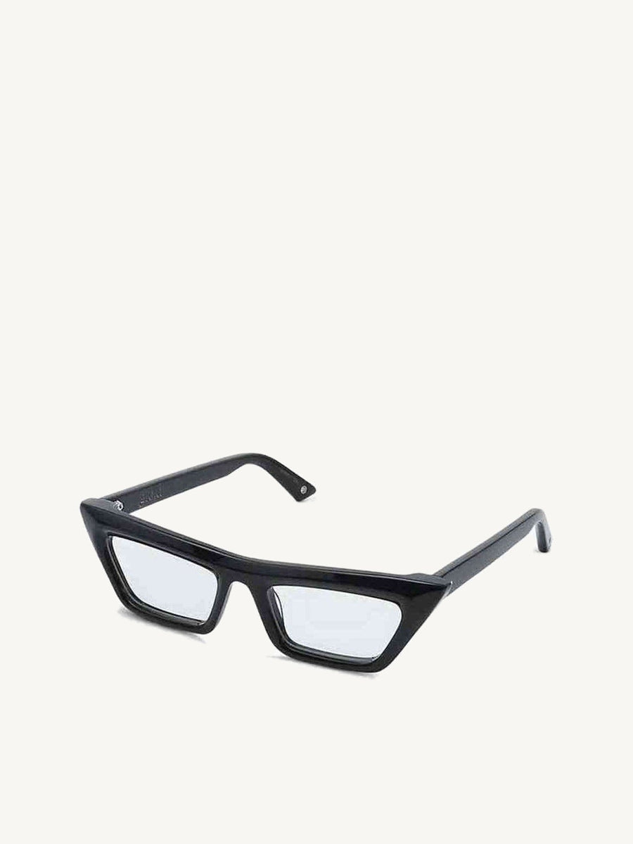 Twenty Two Sunglasses with Grey Lens in Black