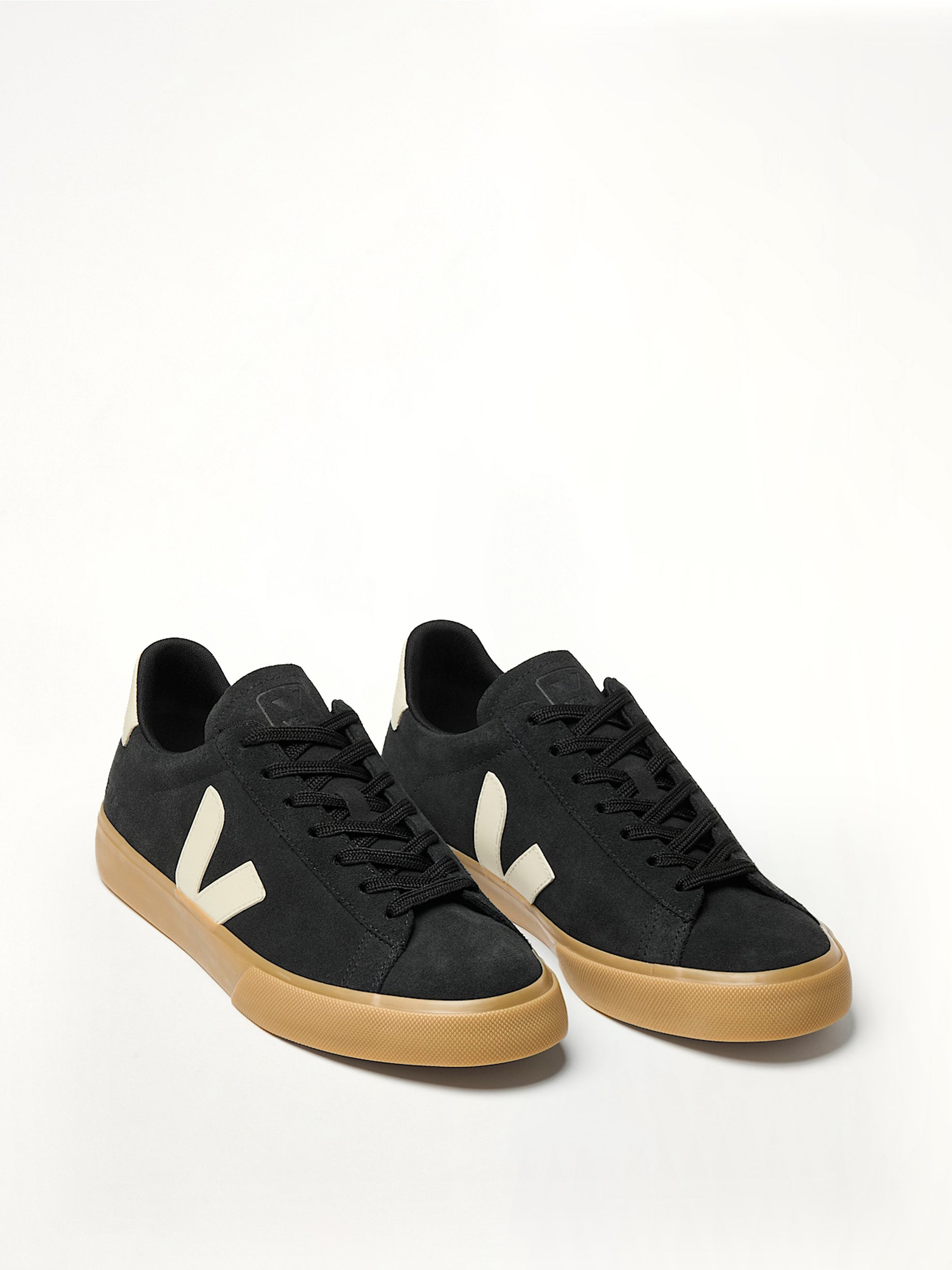 Campo Suede Sneaker in Black/Natural
