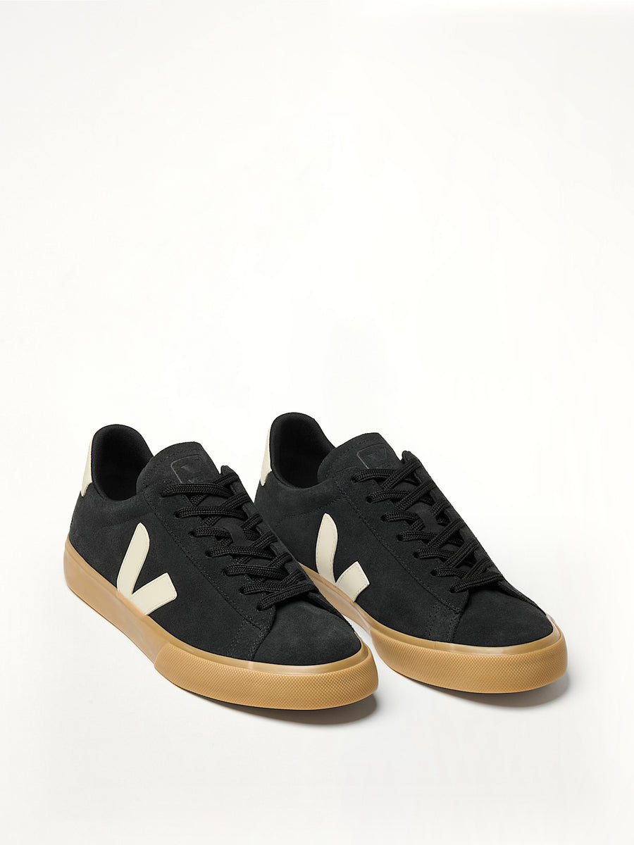 Campo Suede Sneaker in Black/Natural