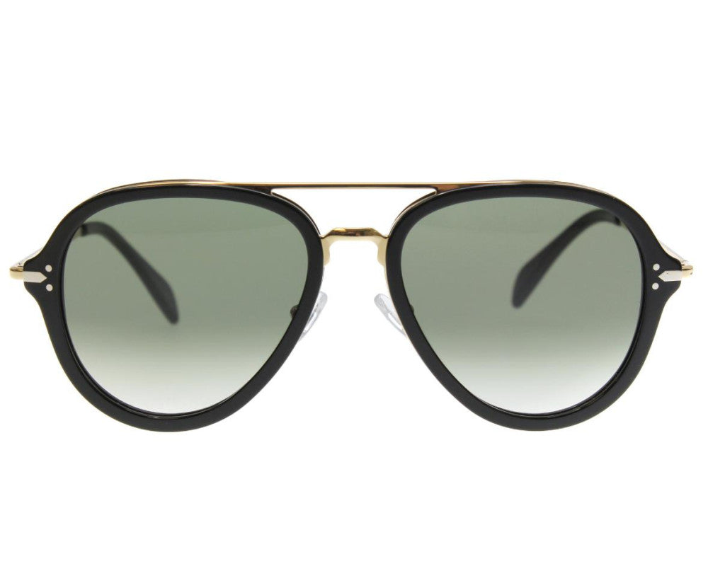 Drop Sunglasses in Black/Gold