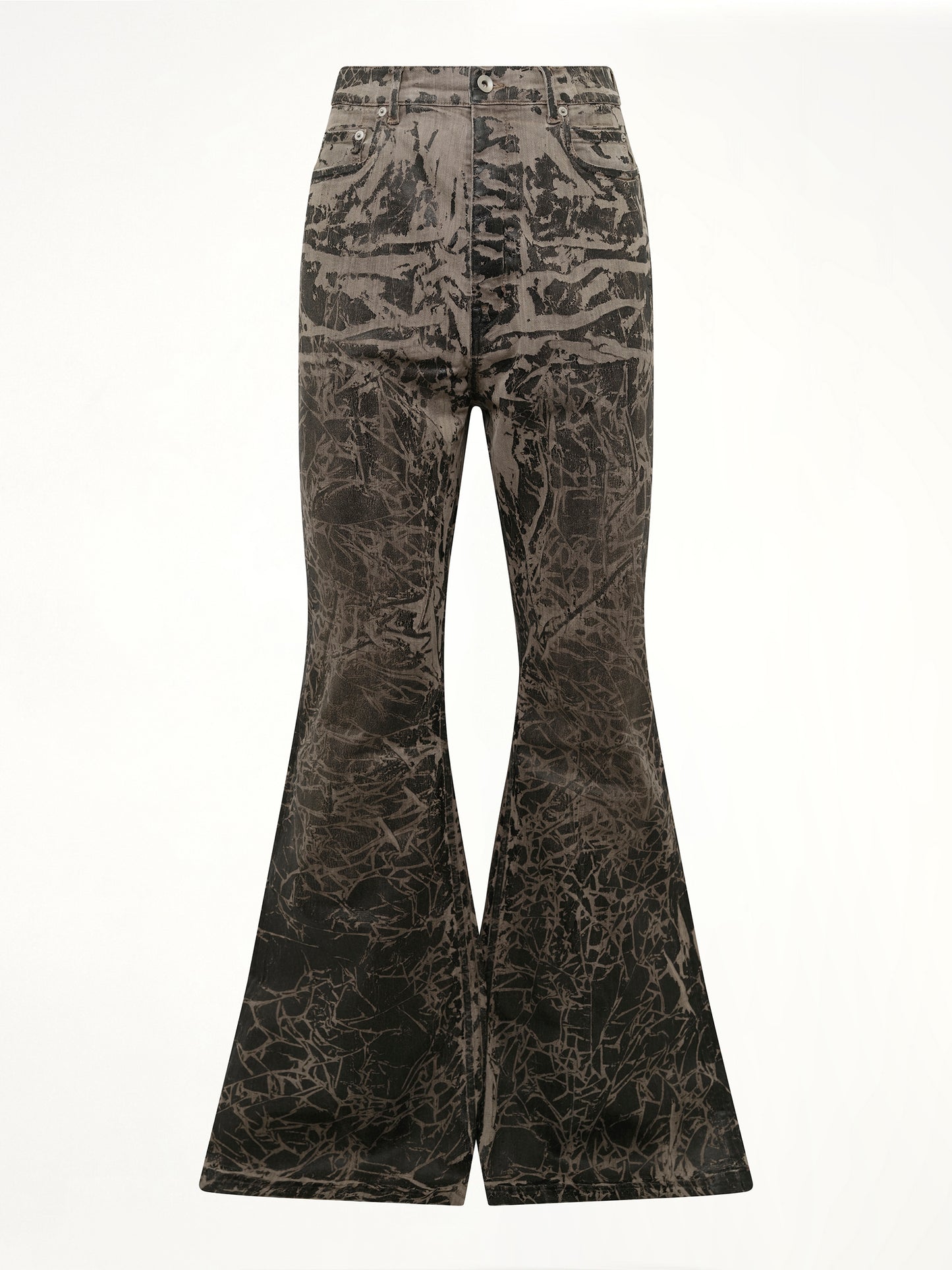 Bolan Bootcut Washed Foil in Black