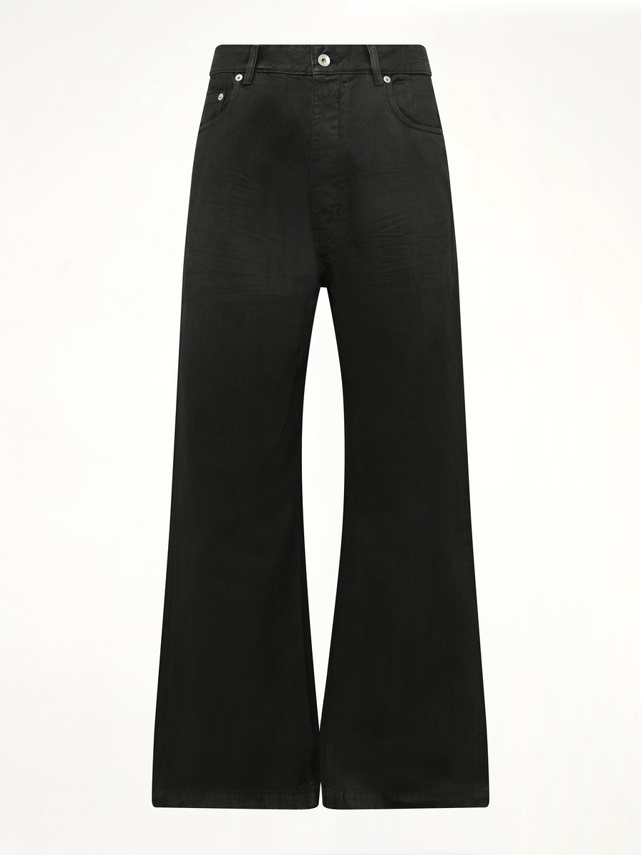 Geth Jeans in Black Wax