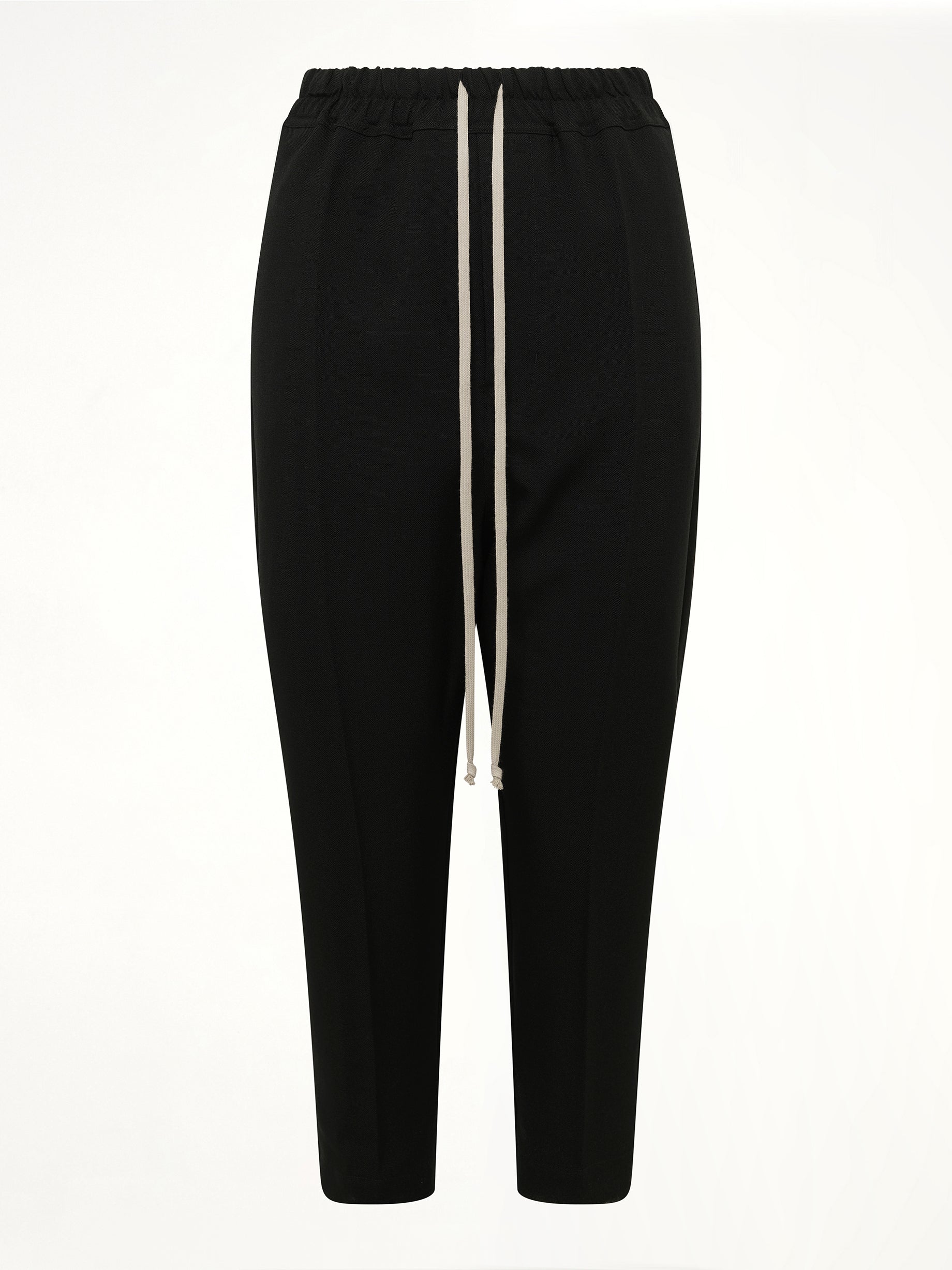 Drawstring Astaires Cropped in Black
