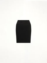 Short Bias Skirt in Black