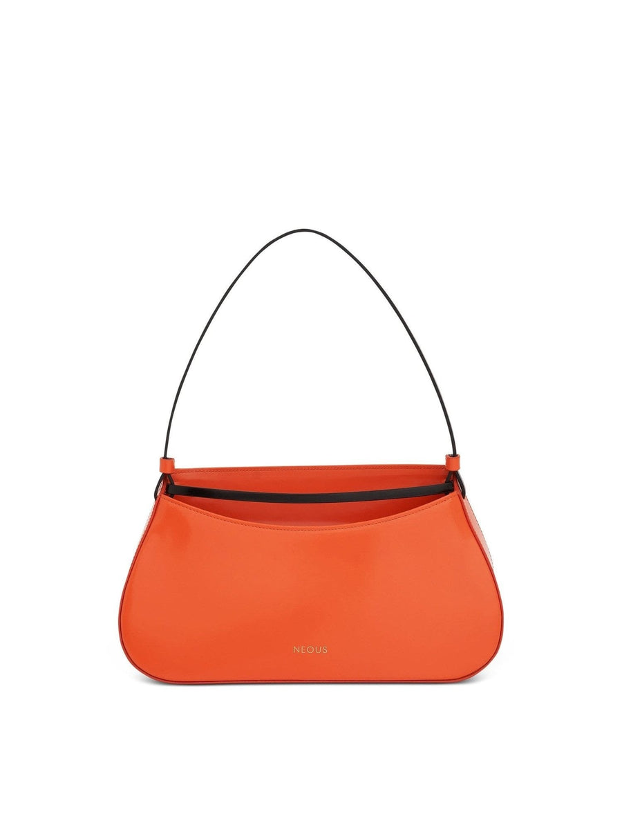 Zeta Baguette Bag in Orange