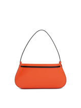 Zeta Baguette Bag in Orange