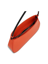 Zeta Baguette Bag in Orange