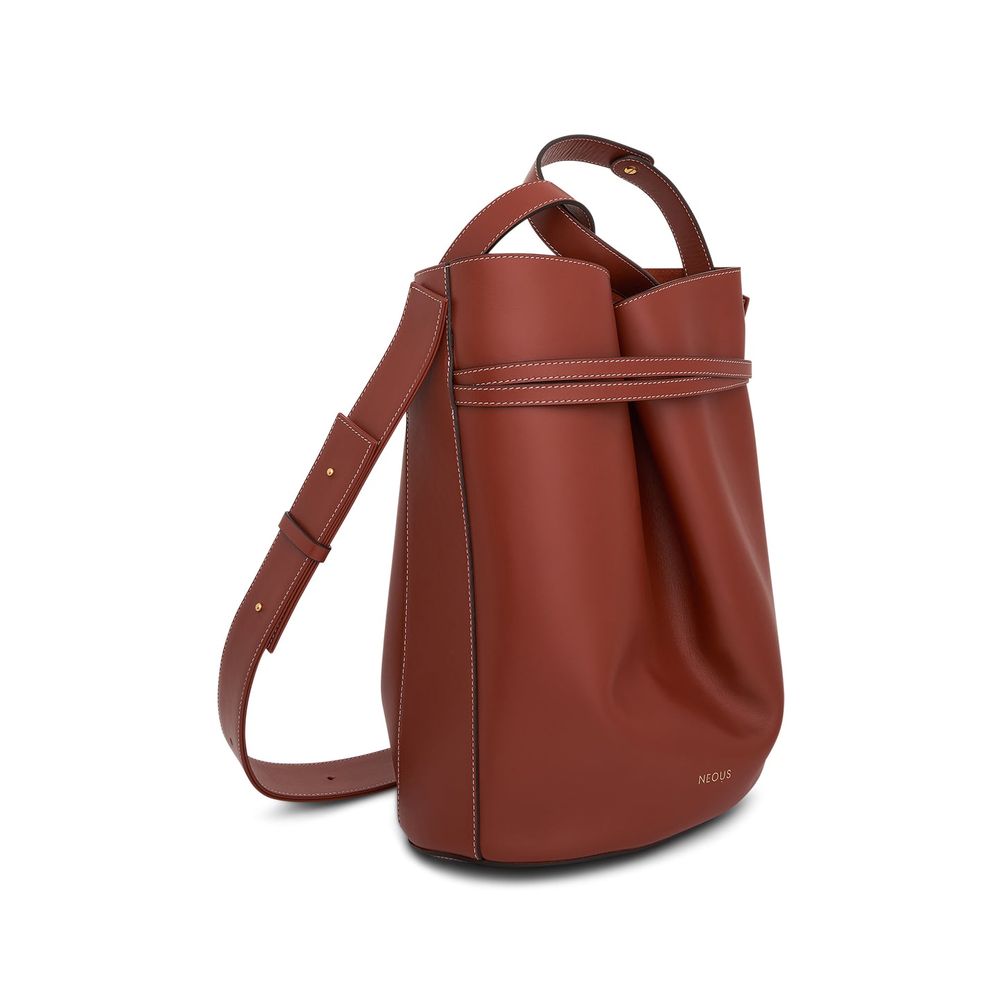 Sigma Bucket Bag in Cognac