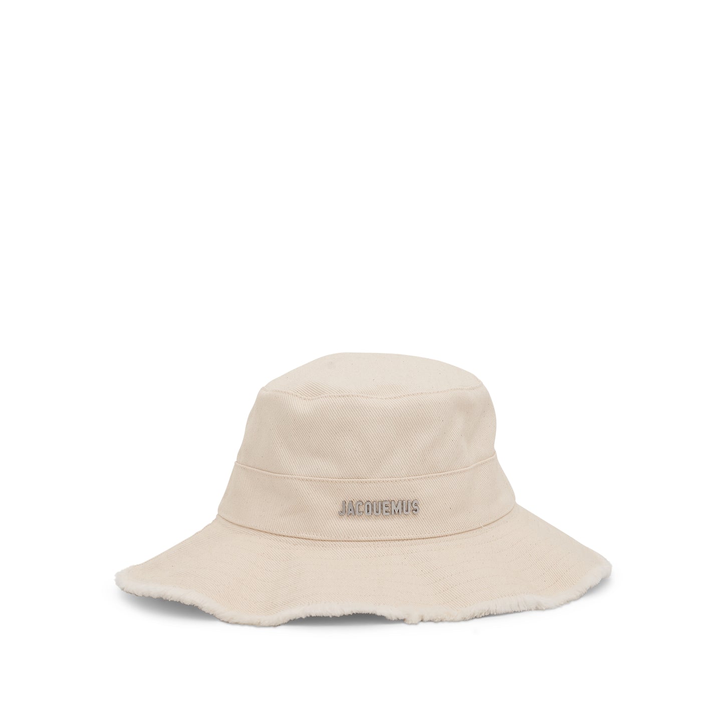 Artichaut Frayed Expedition Hat in Off White