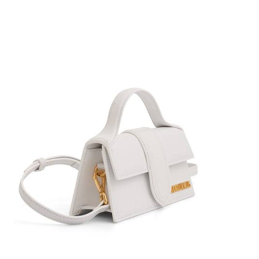 Le Bambino Mini Leather Bag in White