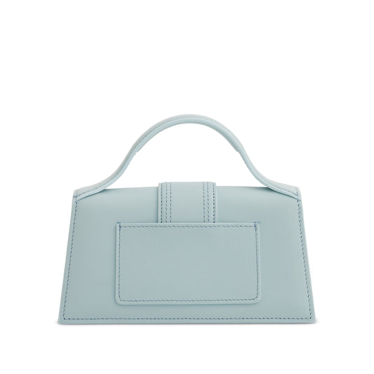 Le Bambino Mini Leather Bag in Pale Blue