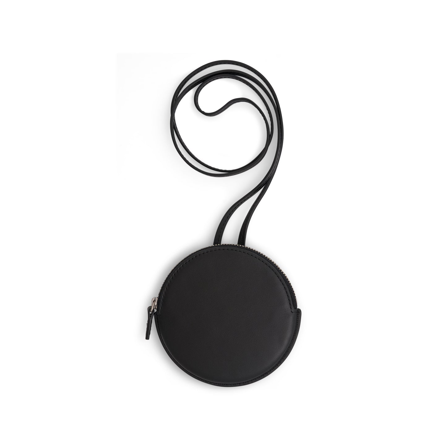 Le Pitchou Circle Neck Pouch in Black