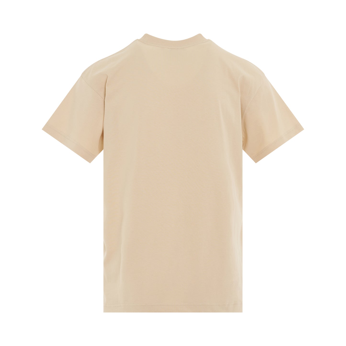 Jacquemus Logo T-Shirt in Light Beige