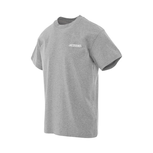 Jacquemus Logo T-Shirt in Grey