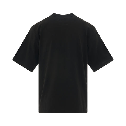 S Studs T-Shirt in Black