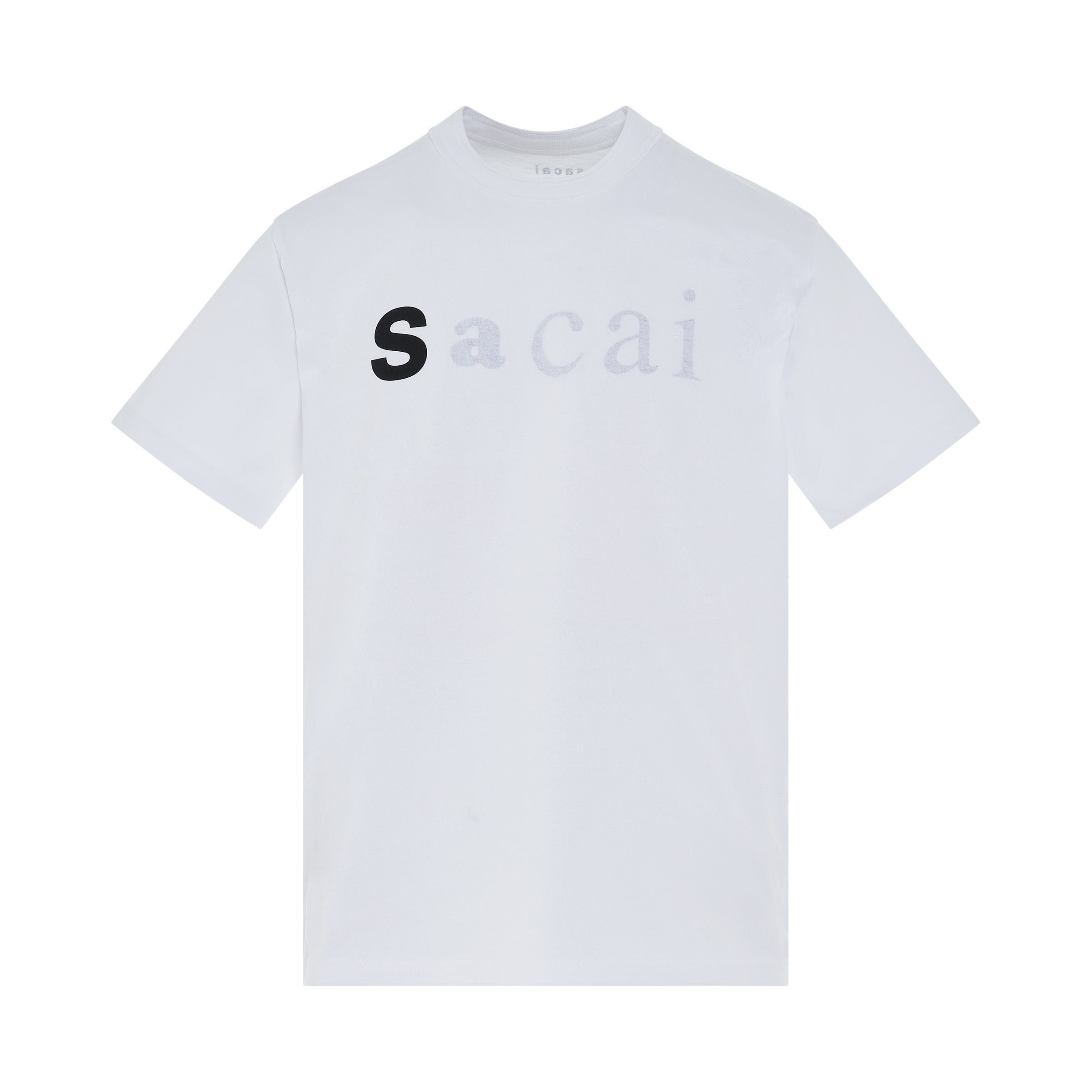 Sacai Logo T-Shirt in White