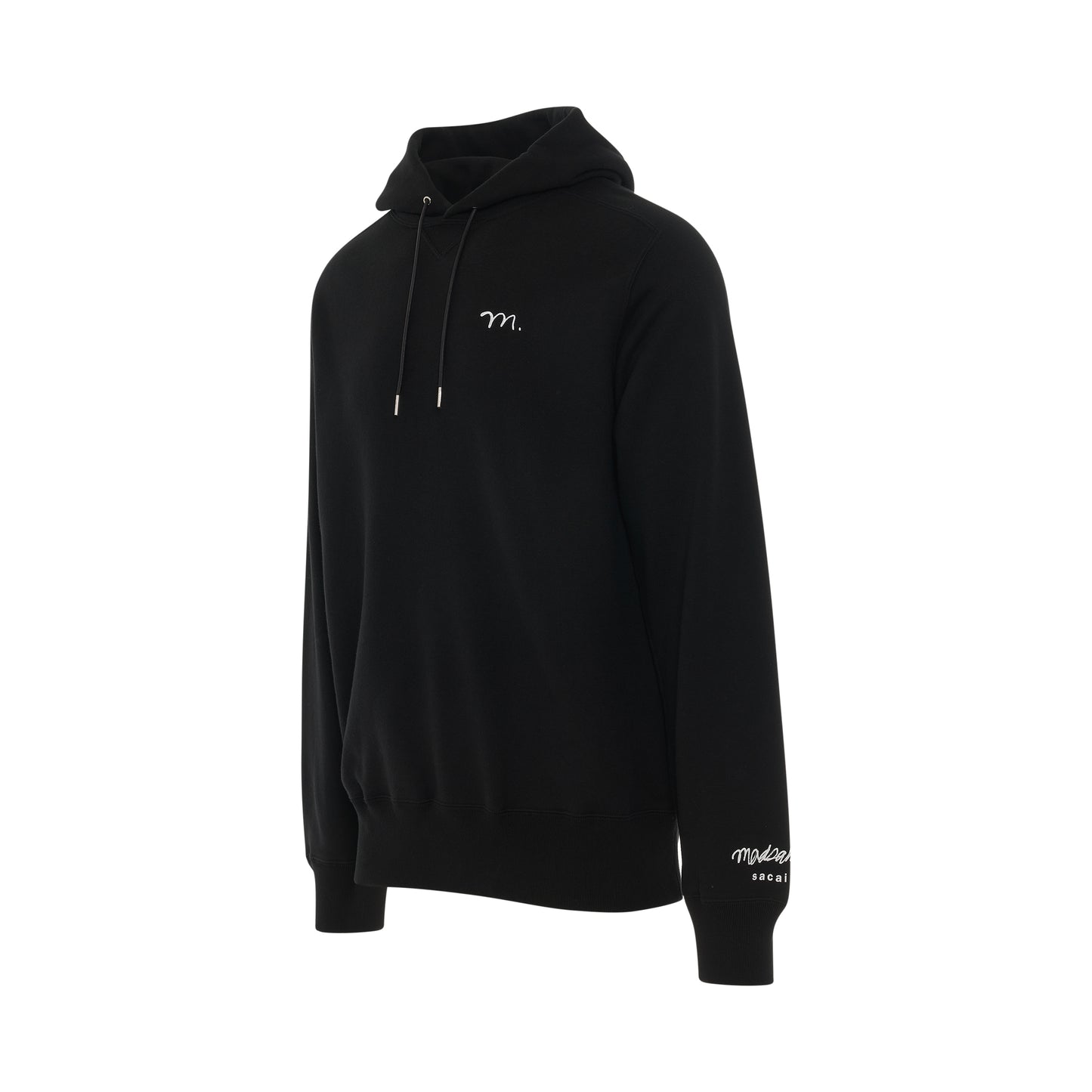 Sacai x Madsaki Print Hoodie in Black