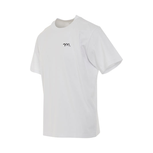 Sacai x Madsaki Print T-Shirt in White