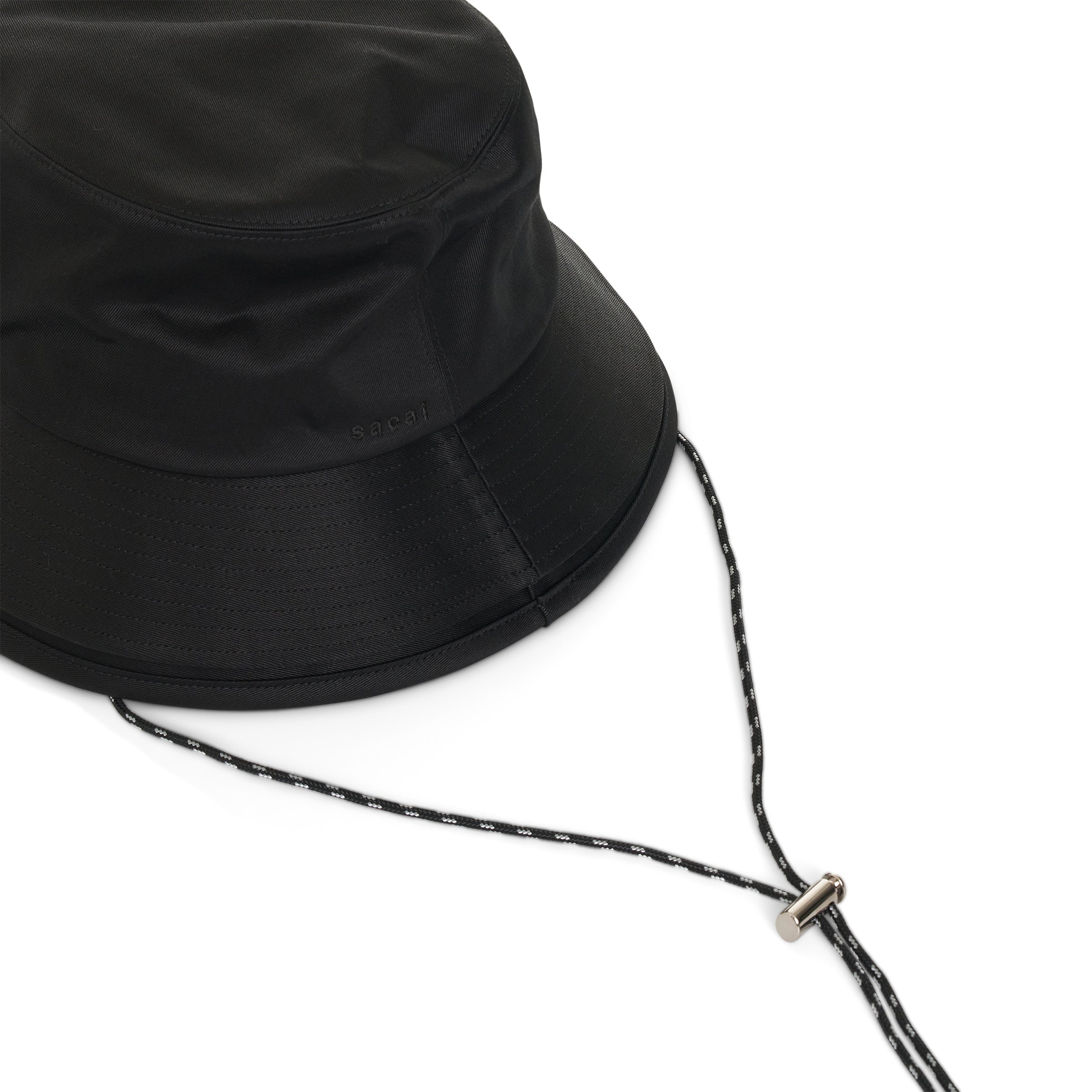 SACAI Double Brim Hat in Black – MARAIS