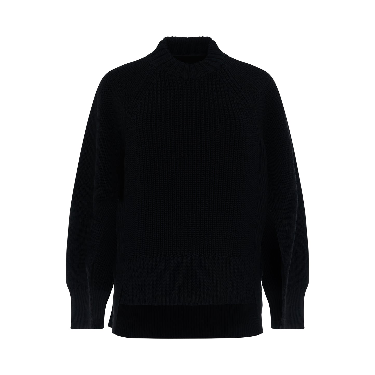Knit Pullover in Black