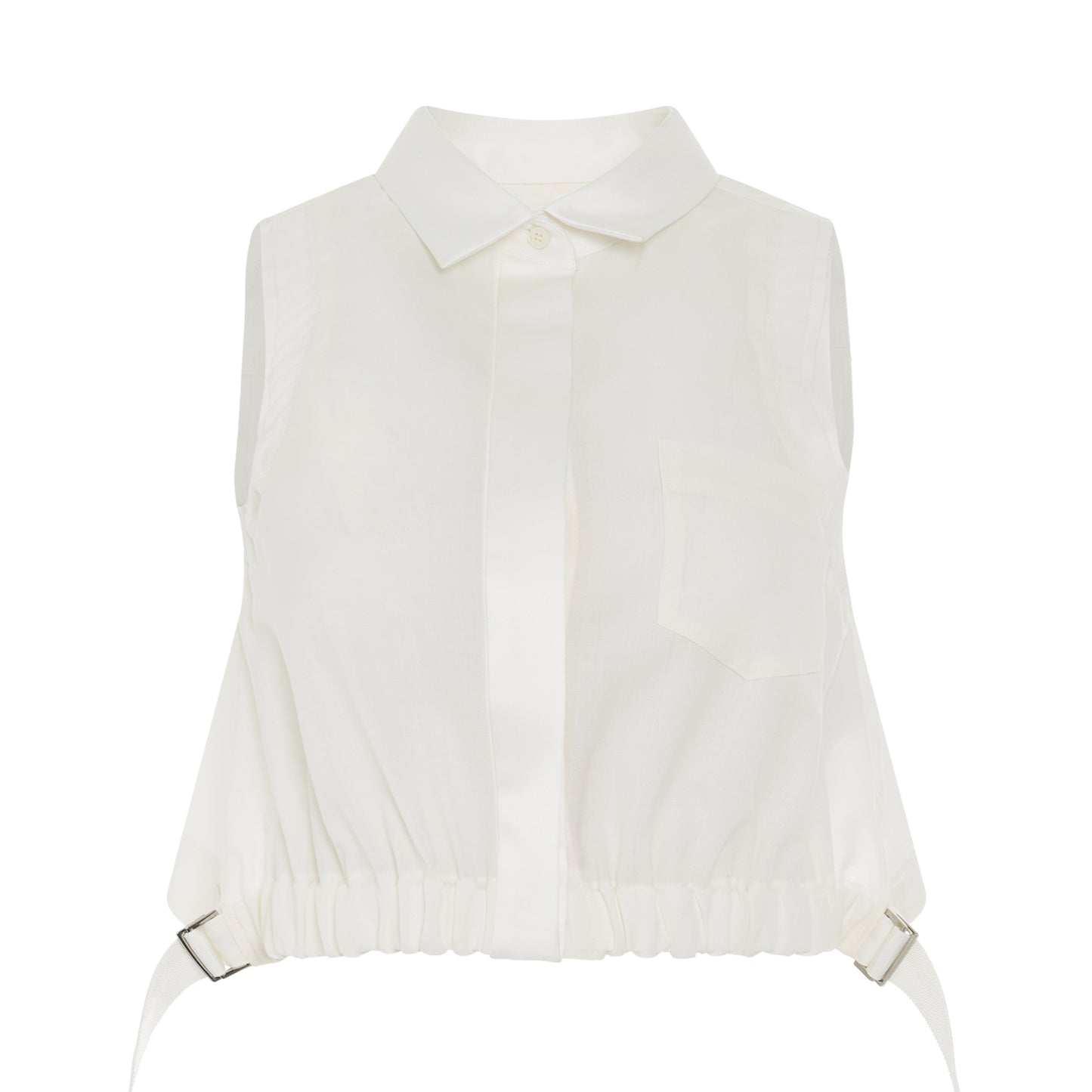 Suiting Mix Shirt in Off White