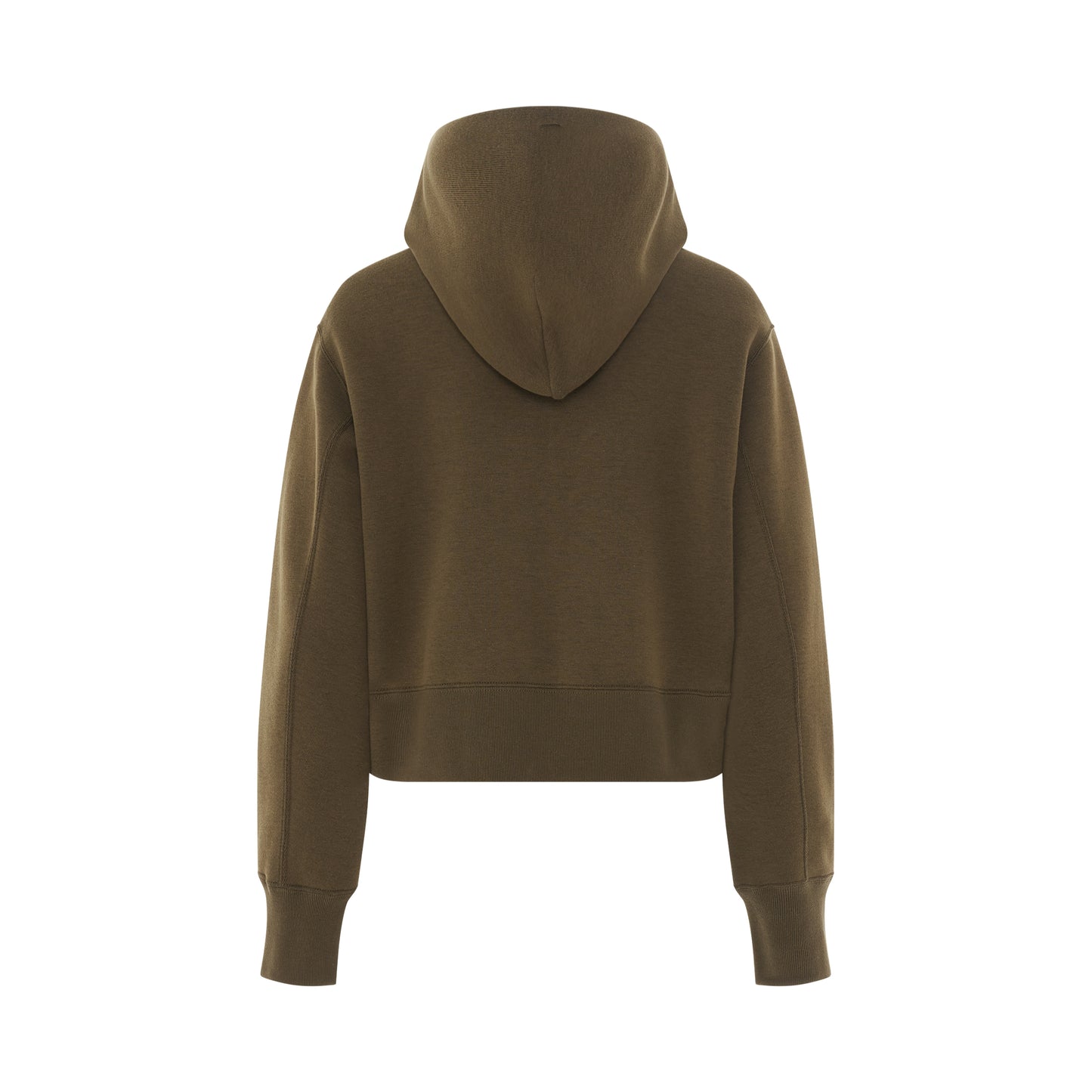 S Studs Sponge Sweat Hoodie in Khaki