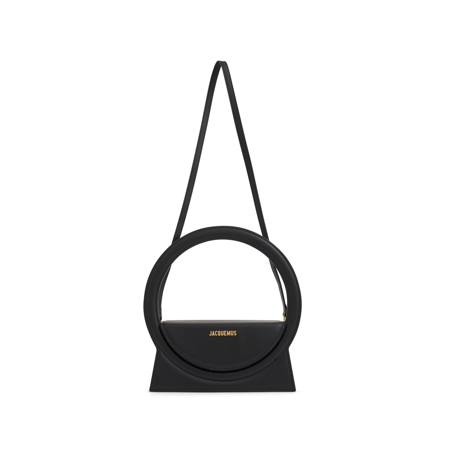 Le Sac Rond Circle Purse in Black