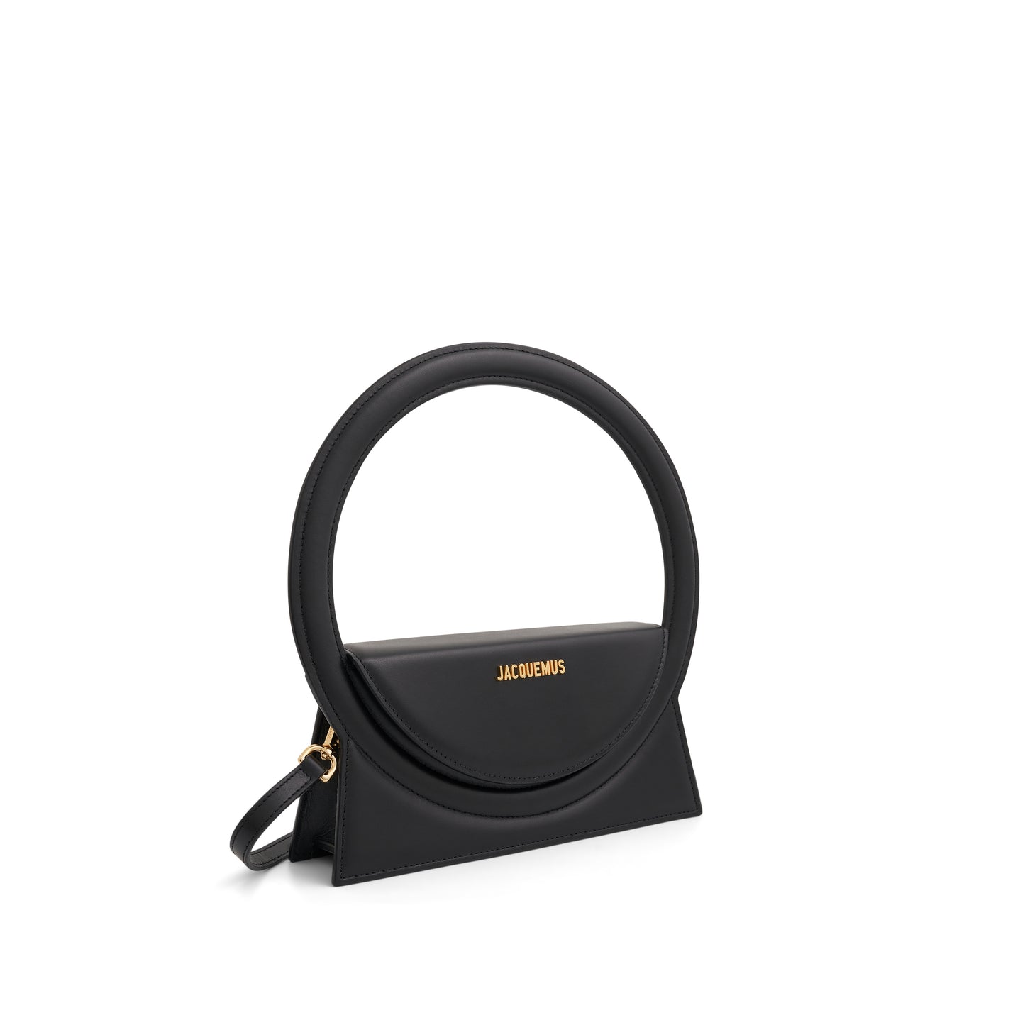 Le Sac Rond Circle Purse in Black