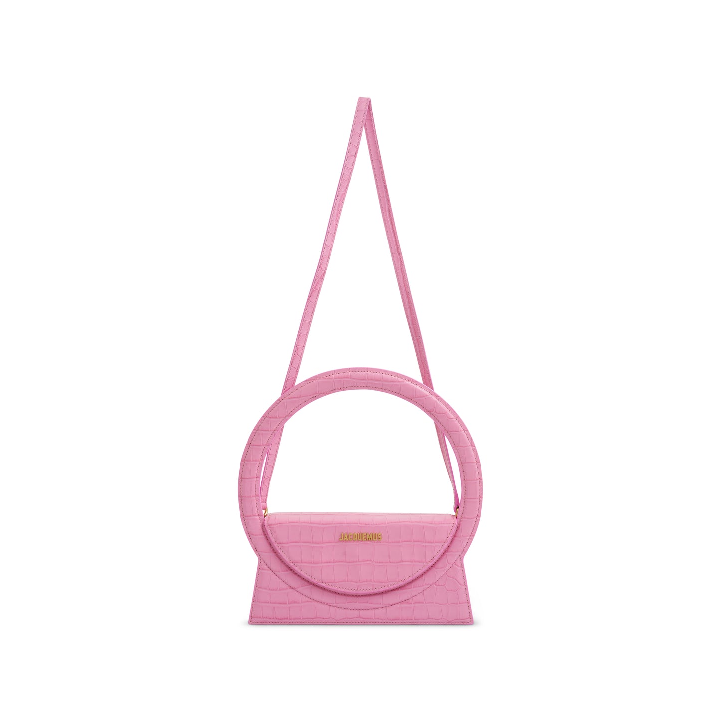 Le Sac Rond Circle Purse in Pink